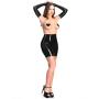 Rubber Girl Latex Retro High Waisted Mini Skirt