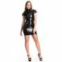 Rubber Girl Latex Retro High Waisted Mini Skirt