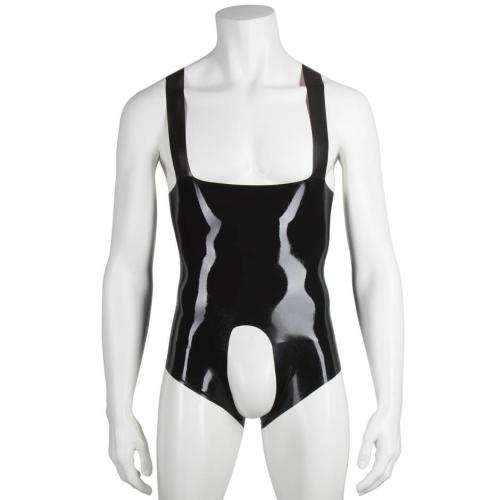 Renegade Rubber Latex Wear Male Open Leotard Renegade Rubber Latex Wear Male Open Leotard