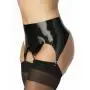 Rubber Girl Latex Retro High Waisted Suspender Belt