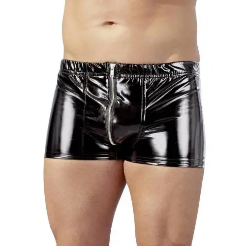 Black Level PVC Zip Front Boxers Black Level PVC Zip Front Boxers