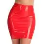 Rubber Girl Latex Retro High Waisted Mini Skirt
