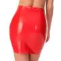 Rubber Girl Latex Retro High Waisted Mini Skirt