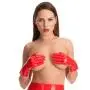 Rubber Girl Red Latex Gloves Rubber Girl Red Latex Gloves