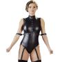 Cottelli Wet Look Body with Arm Restraints Cottelli Wet Look Body with Arm Restraints