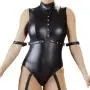 Cottelli Wet Look Body with Arm Restraints