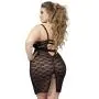 Worldgirl Plus Size Seduce Me Push-Up Plunge Dress Worldgirl Plus Size Seduce Me Push-Up Plunge Dress