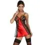 Beauty Night Michéle Satin and Lace Red Chemise Beauty Night Michéle Satin and Lace Red Chemise