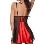 Beauty Night Michéle Satin and Lace Red Chemise Beauty Night Michéle Satin and Lace Red Chemise