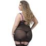 Worldgirl Plus Size Treasure Me Purple Underwired Chemise Set