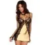 Beauty Night Satin and Lace Gold Chemise Beauty Night Satin and Lace Gold Chemise
