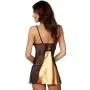Beauty Night Satin and Lace Gold Chemise Beauty Night Satin and Lace Gold Chemise