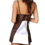 Beauty Night Satin and Lace White Chemise