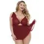 Fantasy Curve Plus Size Cut Out Babydoll Set