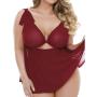 Fantasy Curve Plus Size Cut Out Babydoll Set
