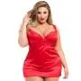 Worldgirl Treasure Me Plus Size Red Underwired Babydoll Set Worldgirl Treasure Me Plus Size Red Underwired Babydoll Set
