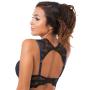 Worldgirl Moonlight Blue Plunge Babydoll Set