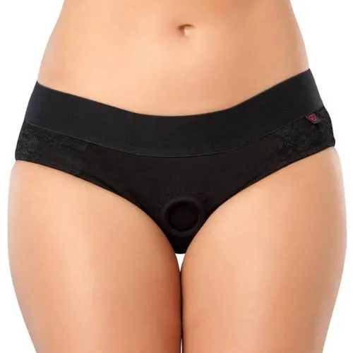 Worldgirl Unisex Low Rise Lace Harness Briefs Worldgirl Unisex Low Rise Lace Harness Briefs