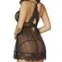 Seven 'til Midnight Black Underwired Babydoll Set