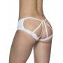 Oh La La Cheri Blue and White Cage-Back Knickers