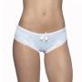 Oh La La Cheri Blue and White Cage-Back Knickers
