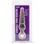 Worldgirl Beaded Anal Prober with Finger Loop 5.25 Inch