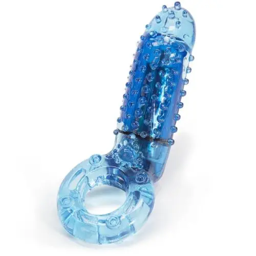 Screaming O OYeah Blue Vibrating Vertical Cock Ring Screaming O OYeah Blue Vibrating Vertical Cock Ring