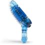 Screaming O OYeah Blue Vibrating Vertical Cock Ring