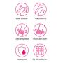 Worldgirl Jessica Rabbit Xtra 10 Function Girthy Rabbit Vibrator