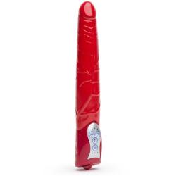 Red Hot 10 Function Thrusting Vibrator 7.5 Inch