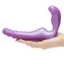 Doc Johnson Platinum The Gal Pal Strapless Strap-On Double Dildo 5 Inch Doc Johnson Platinum The Gal Pal Strapless Strap-On Double Dildo 5 Inch