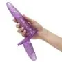 Vibrating Double-Ended Strap-On Dildo Vibrator