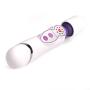 Worldgirl White 8 Function Mini Magic Wand Vibrator