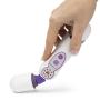 Worldgirl White 8 Function Mini Magic Wand Vibrator