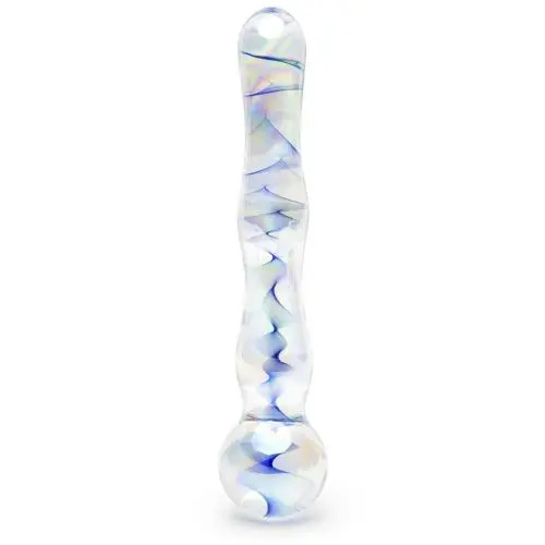 Icicles No 8 Wavy Glass Dildo