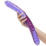 Doc Johnson Crystal Jellies Realistic Double-Ended Dildo 18 Inch