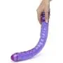 Doc Johnson Crystal Jellies Realistic Double-Ended Dildo 18 Inch