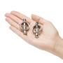 Metal Worx Magnetic Crystal Tip Nipple Clamps