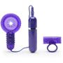 Worldgirl Bedtime Bullet 10 Function Vibrating Cock Ring Set