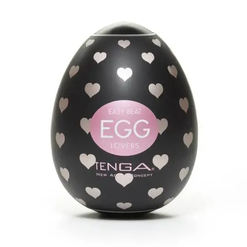 TENGA Egg Lovers Heart Textured Male Masturbator TENGA Egg Lovers Heart Textured Male Masturbator