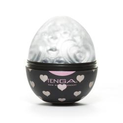 TENGA Egg Lovers Heart Textured Male Masturbator