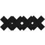 Peekaboos Premium Cross Pattern Nipple Pasties