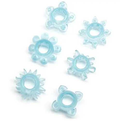 Worldgirl Tickler Cock Ring Multipack (6 Pack)