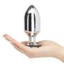 ElectraStim Bi-Polar Intruder Electrosex Metal Butt Plug 4.5 Inch
