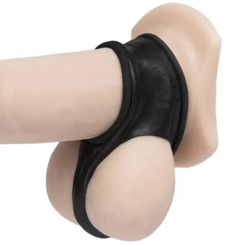 Latex Cock Ring Sleeve and Ball Divider Latex Cock Ring Sleeve and Ball Divider