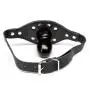 Bondage Boutique Leather and Studs Dildo Gag