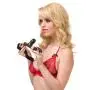Bondage Boutique Leather and Studs Dildo Gag