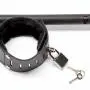 Bondage Boutique Extreme Expandable Spreader Bar with Leather Cuffs