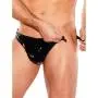 Zeus by Allure Fetishwear Wet Look Quick Strip Thong