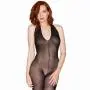 Dreamgirl See Through Bodystocking with Plunge Back
